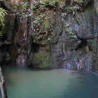 Naturlig pool i Isalo nationalpark