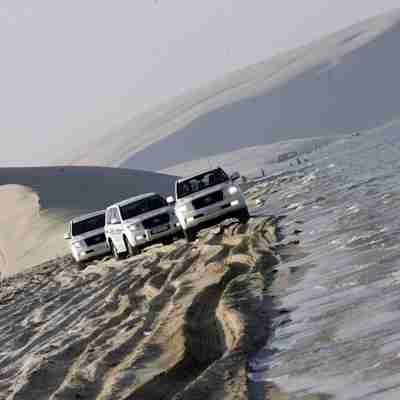 Ørkenkørsel i Qatar