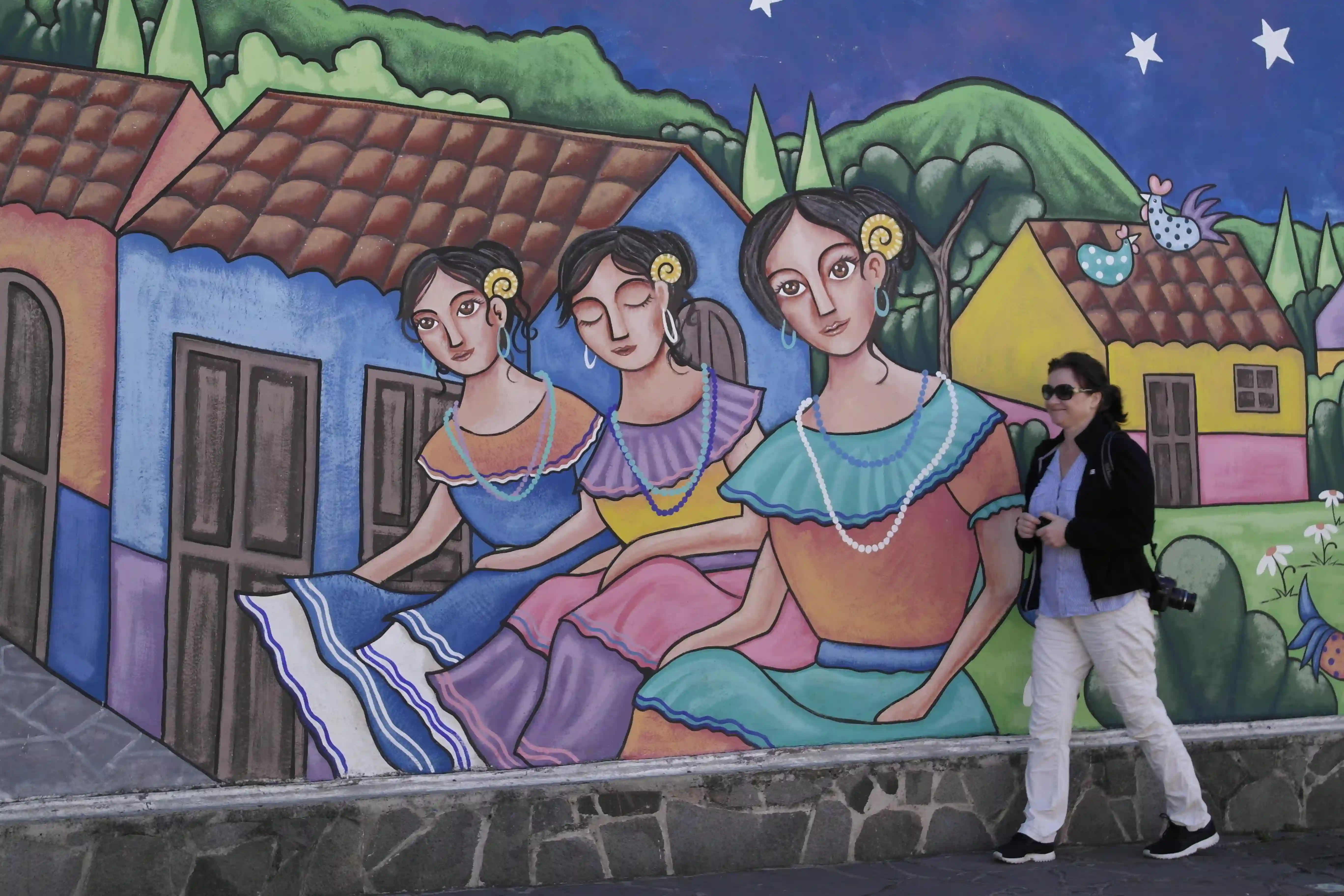 Smuk vægmaleri, El Salvador