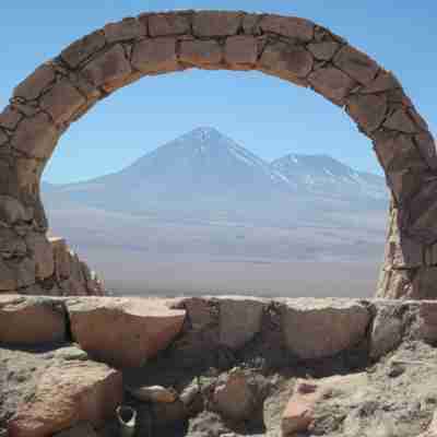 Stenport i Atacama ørkenen
