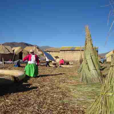 Lokal by på Titicacasøen