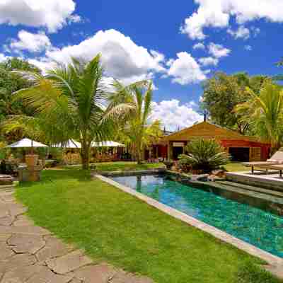 Restaurant & pool, Lakaz Chamarel, Mauritius