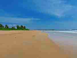 Strand så langt øjet rækker, Galle, Sri Lanka