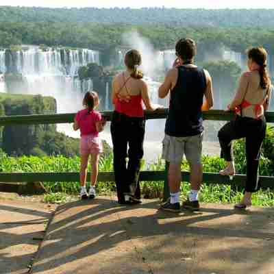 Iguazú faldene set fra Brasilien