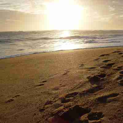solnedgang stranden uruguay