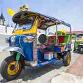 Tuk-Tuk vehicle urban in Bangkok_128160200