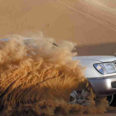 Ørkensafari i bil