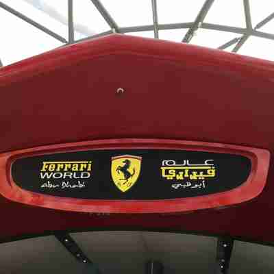 Indgangen til Ferrari World
