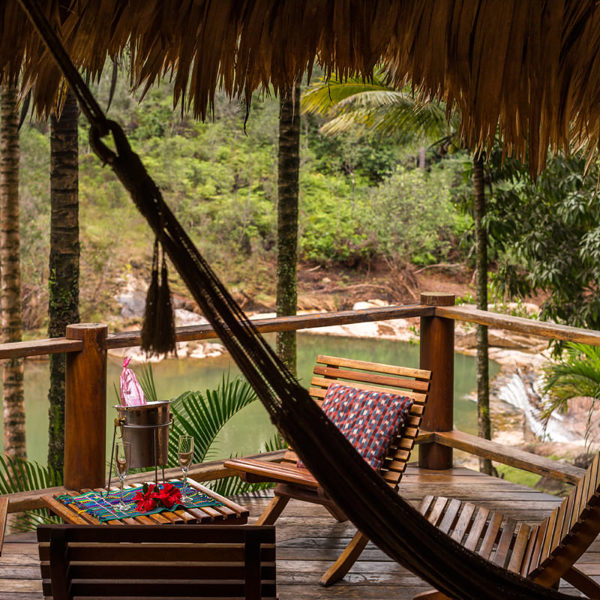 Smuk udsigt fa morgenstuden fra lejlighed i Belize