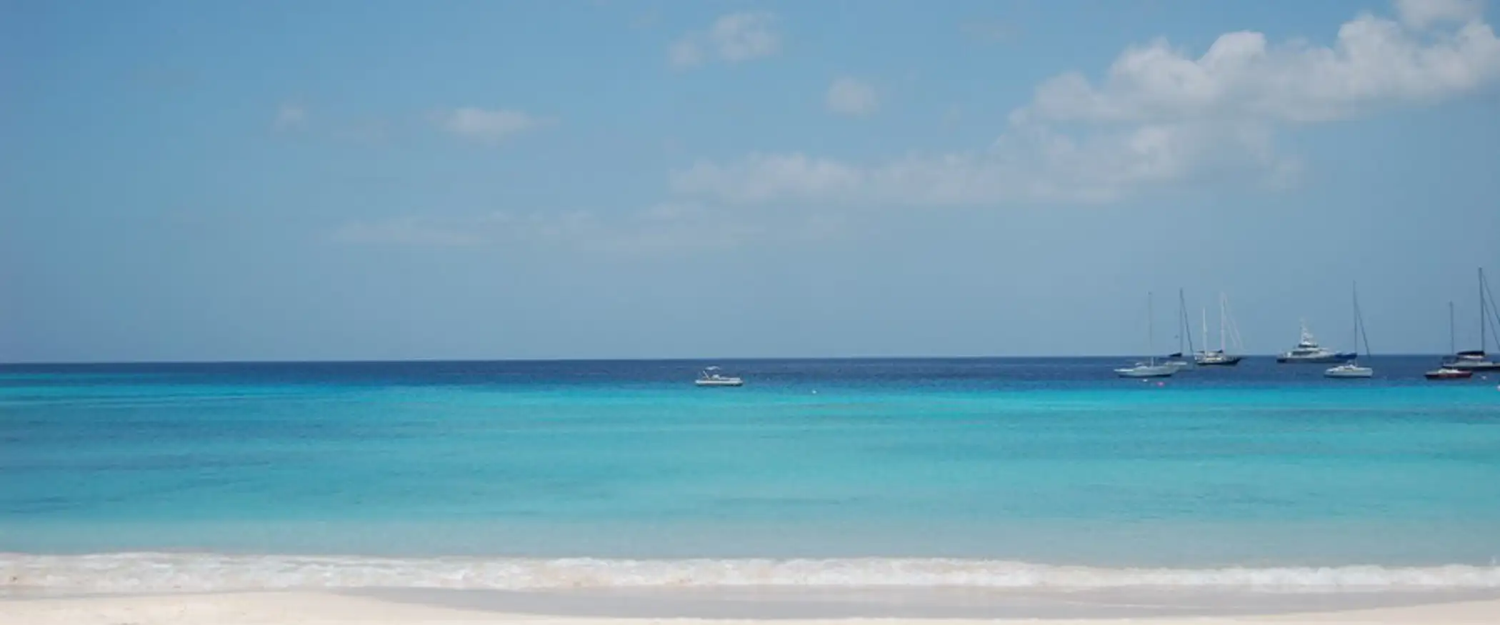 Barbados, Strand og lyseblåt hav