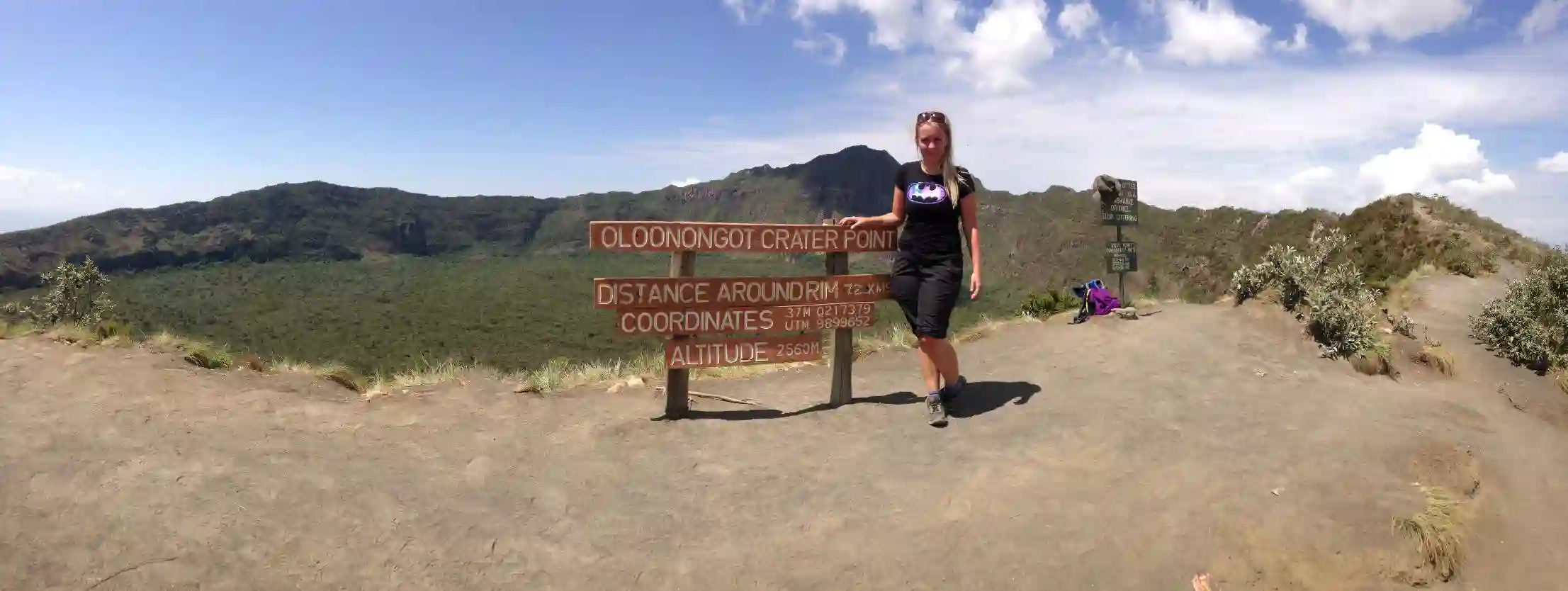 Tanja - Mt Loongonot Kenya