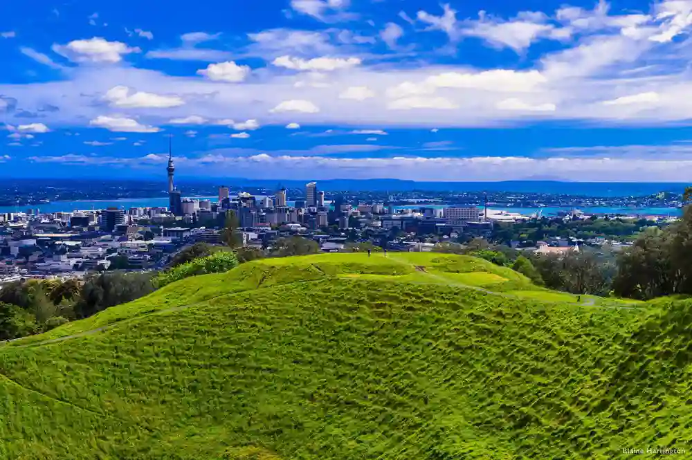 Auckland er bygget på vulkaner, Auckland, New Zealand