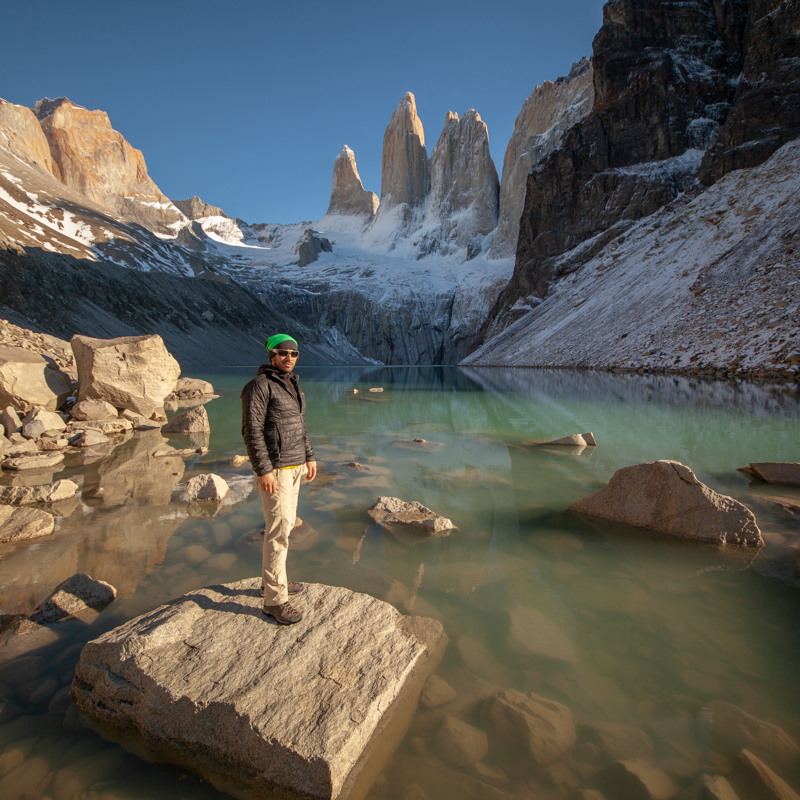 Torres del Paine trekking i Patagonien
