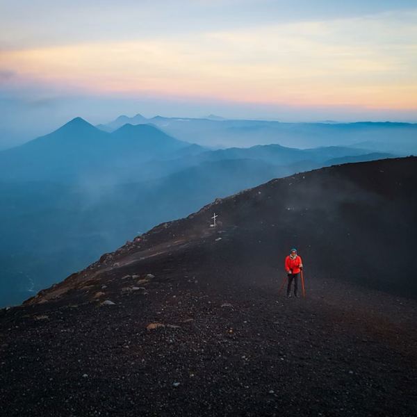 Acatenango vulcano - Guatemala