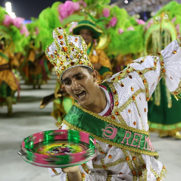 Flotte farver til karneval i Rio
