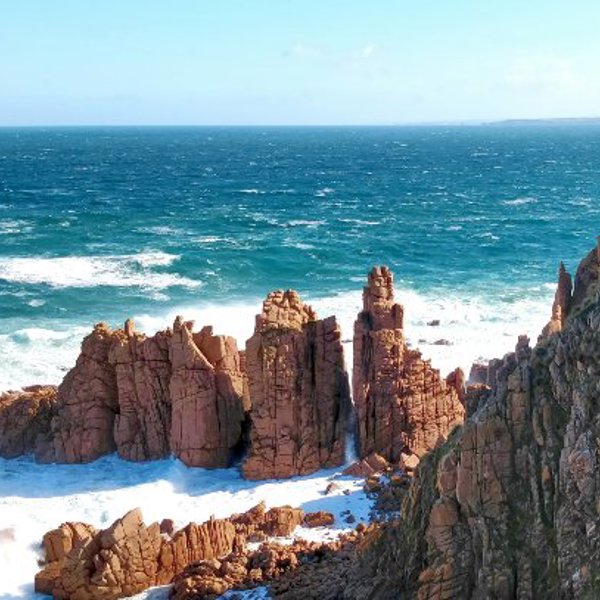 Klipper på Philip Island, Australien