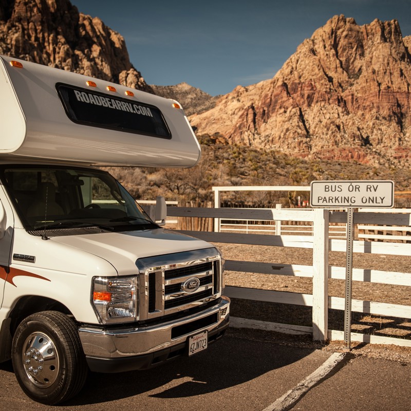 Road Bear RV USA Las Vegas image exterior desert nature scenic