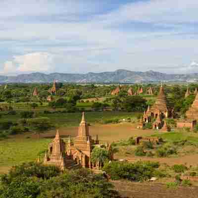 Smuk udsigt over Bagan, Myanmar