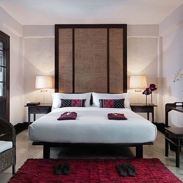 Lanna værelse, Tamarind Village, Chiang Mai, Thailand