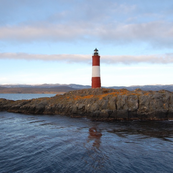 Lighthouse ved Ushuaia