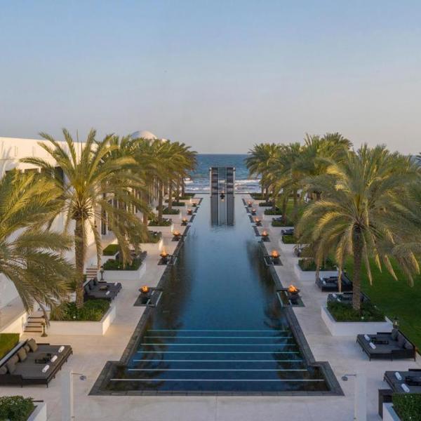 The Chedi Muscat pool