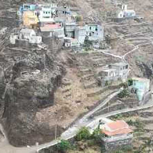 Byen Cha de Mortes set oppe fra