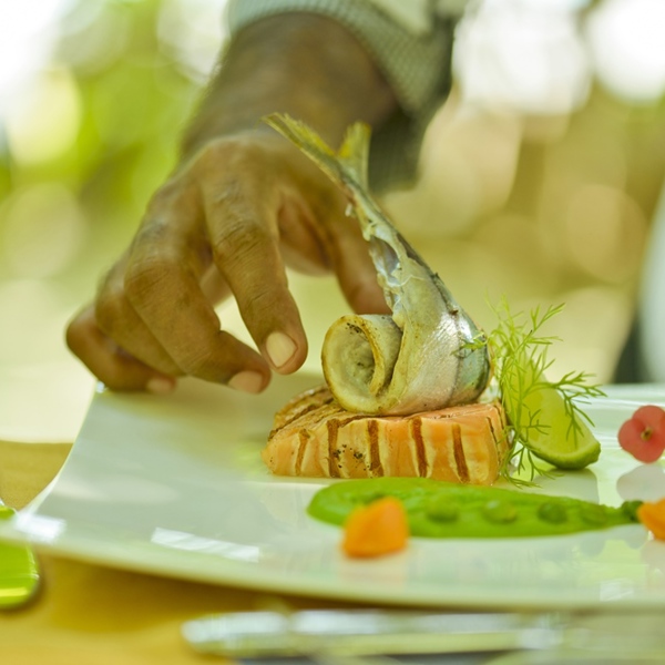 Maden er i en klasse for sig på Royal Island Resort & Spa, Baa Atoll, Maldiverne