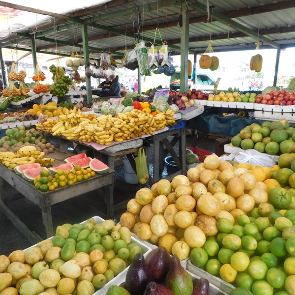 Frugtmarked i Guyana