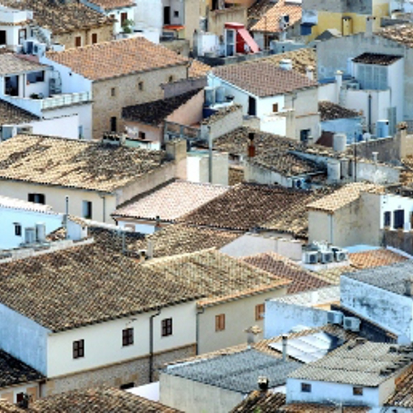 Udsigt over Villa Serrano