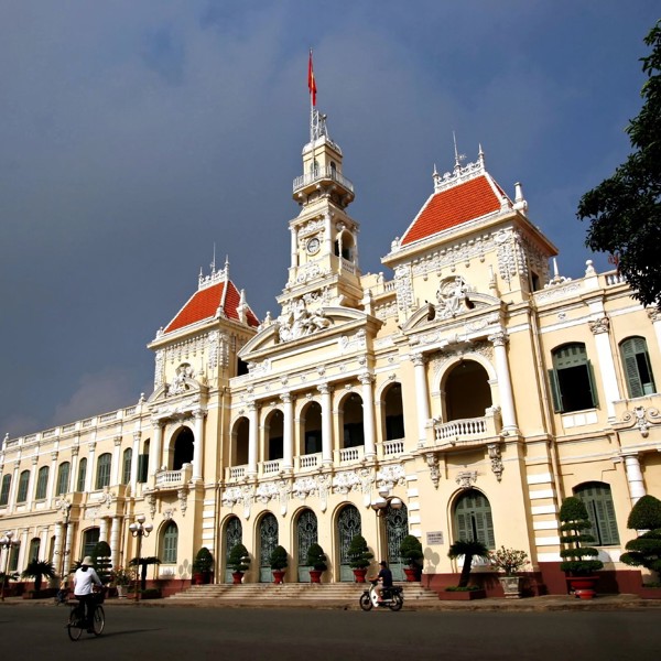 Palads i Ho Chi Minh City, Vietnam
