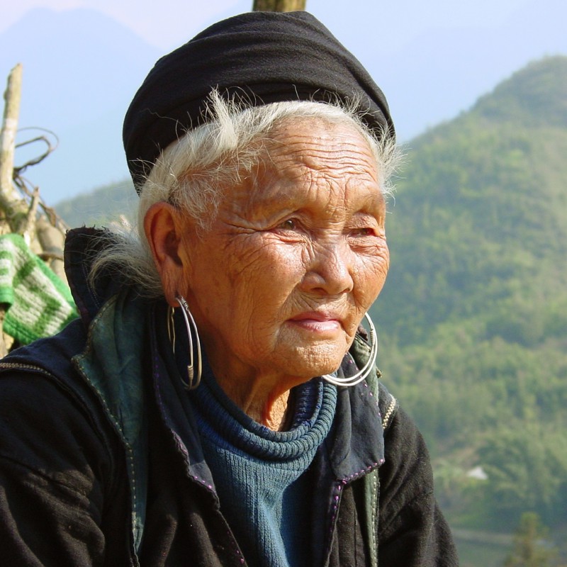 Hmong-kvinde, Sapa, Vietnam