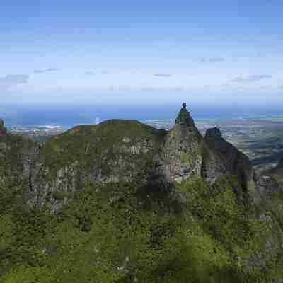 Der er flotte bjerge på Mauritius