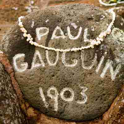 Paul Gaugin er begravet på Marquesasøerne i Fransk Polynesien