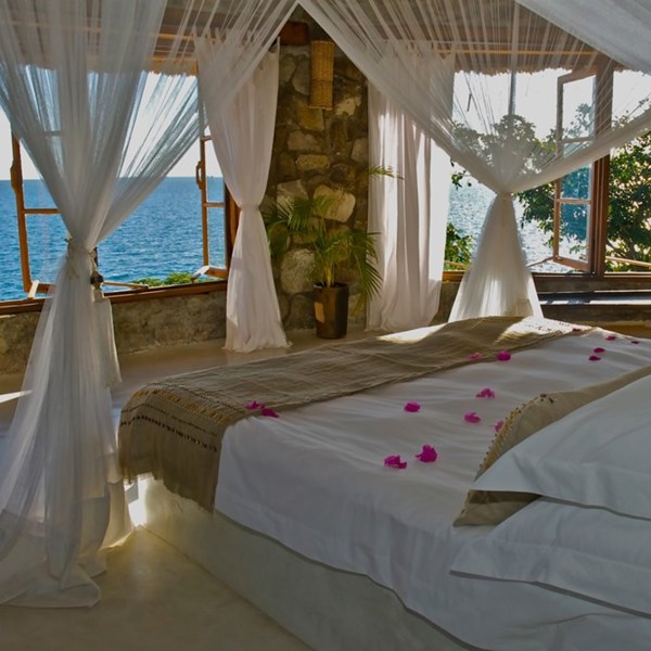 Værelse med fantastisk udsigt på Kaya Mawa