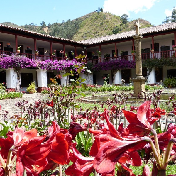 Kloster have Tæt på Villa de Leyva