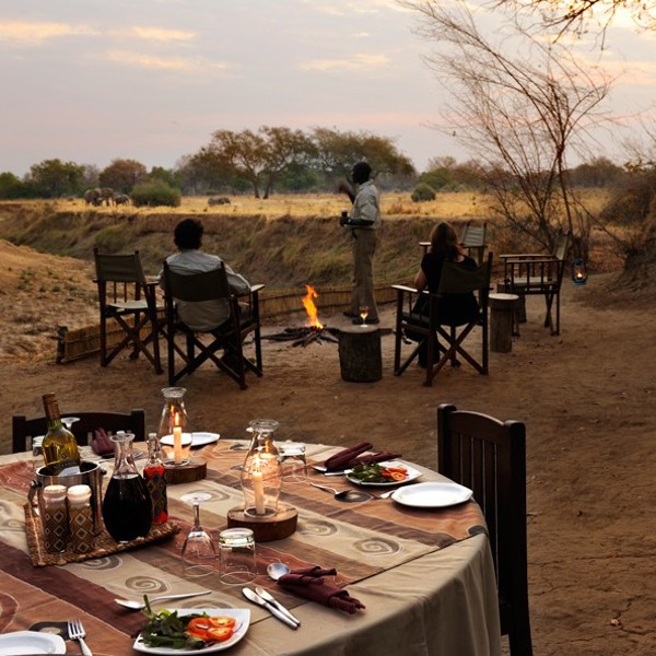 Så er der serveret, Chikoko Camp, Zambia