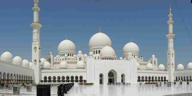 I:\AXUMIMAGES\Mellemøsten\UAE\Moskeen i Abu Dhabi, De Forenede Arabiske Emirater