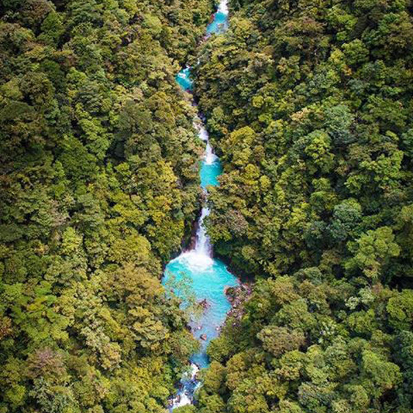 Costa Rica, Rio Celeste og Tenorio