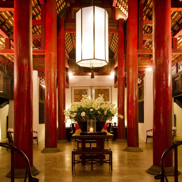 Lobby, Rachamankha, Chiang Mai, Thailand