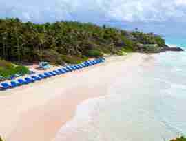 Crane Beach på Barbados er en af de smukkeste strande i verden.