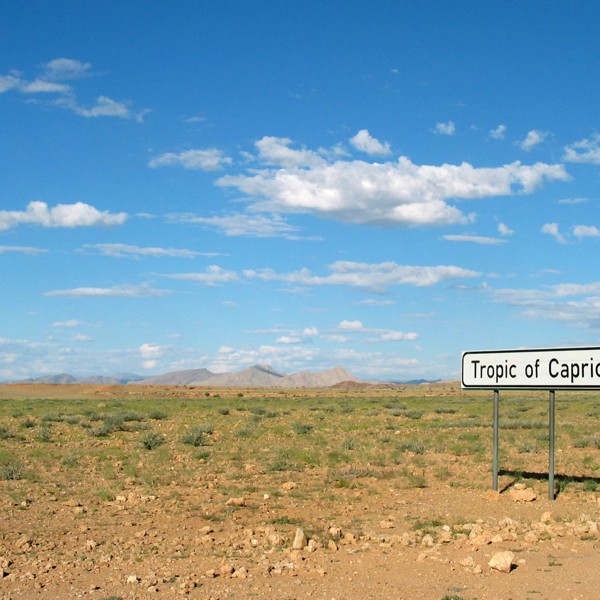 Tropic of Capricorn, Namibia