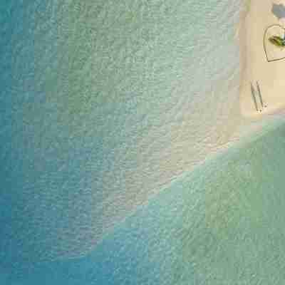 Sandbanke med et hjerte på Pullman Muumutaa Maldiverne