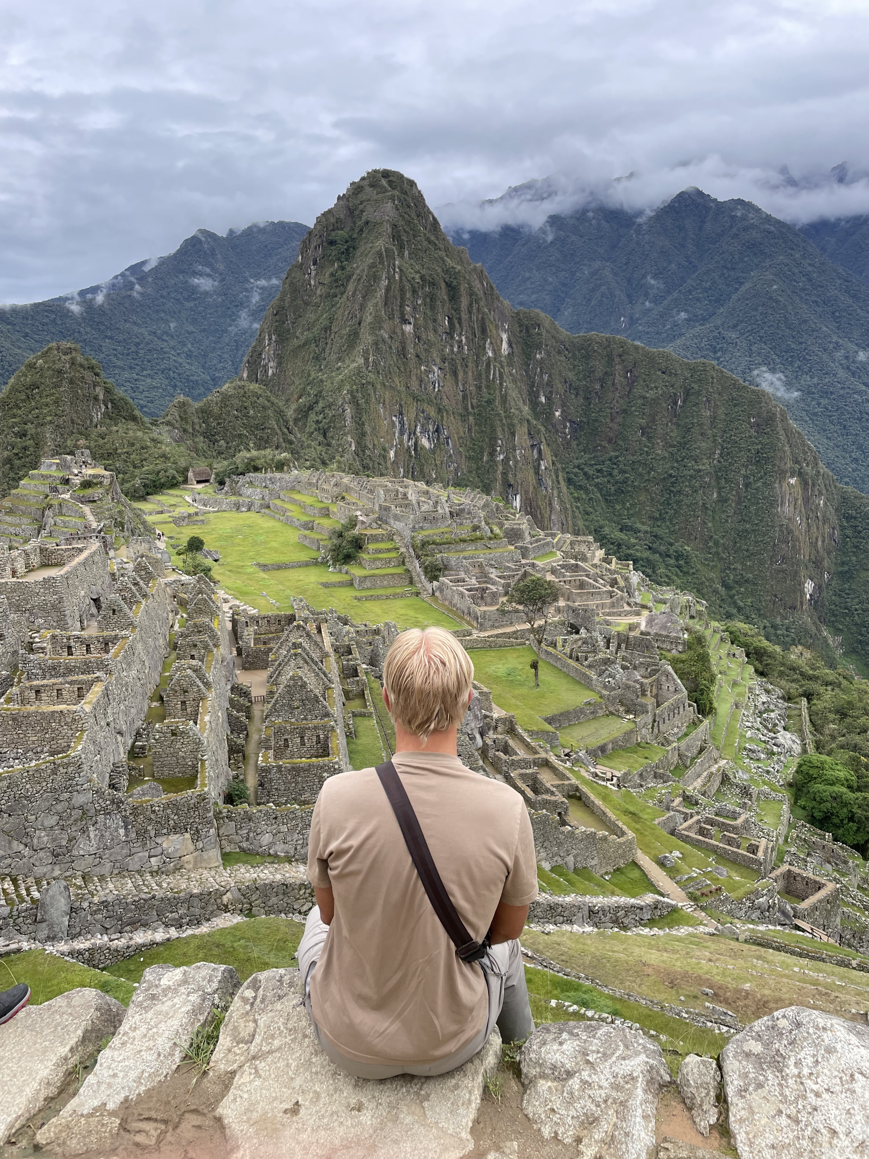 Udsigtspunkt foran Machu Picchu