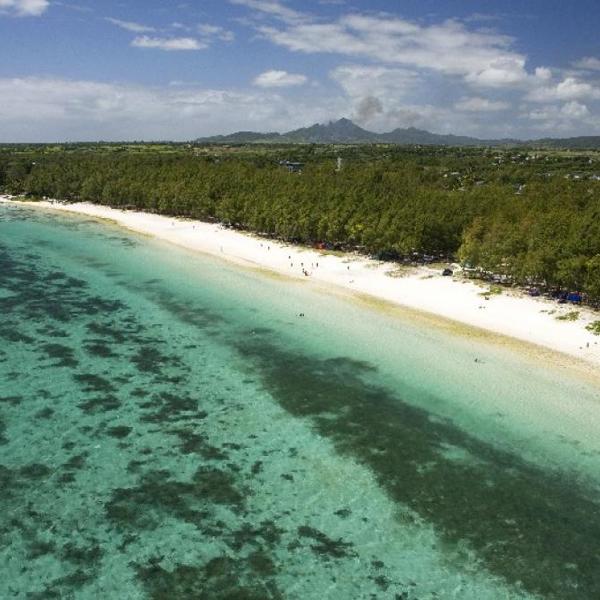 Kyst det østlige Mauritius