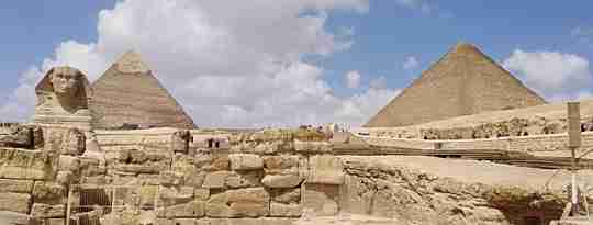 Sfinksen og pyramiderne Cairo