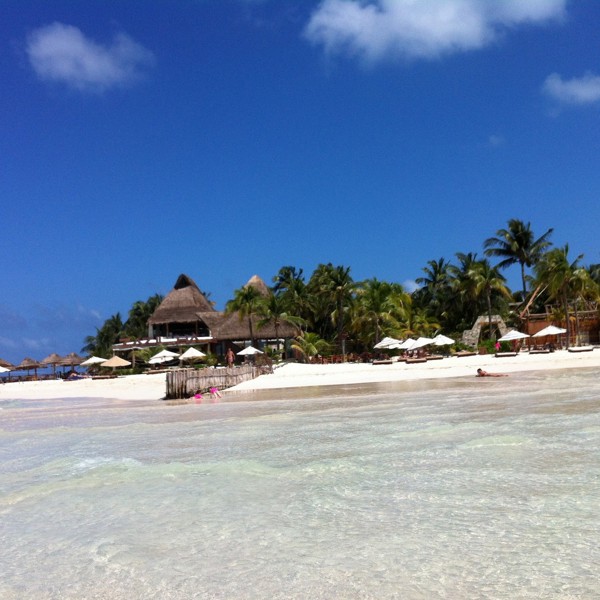 Paradisstrand på Isla Mujeres