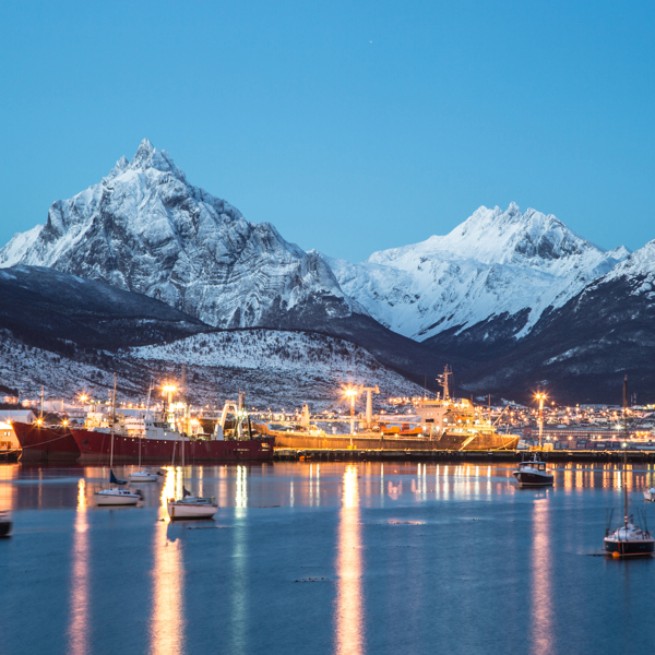 Ushuaia by night