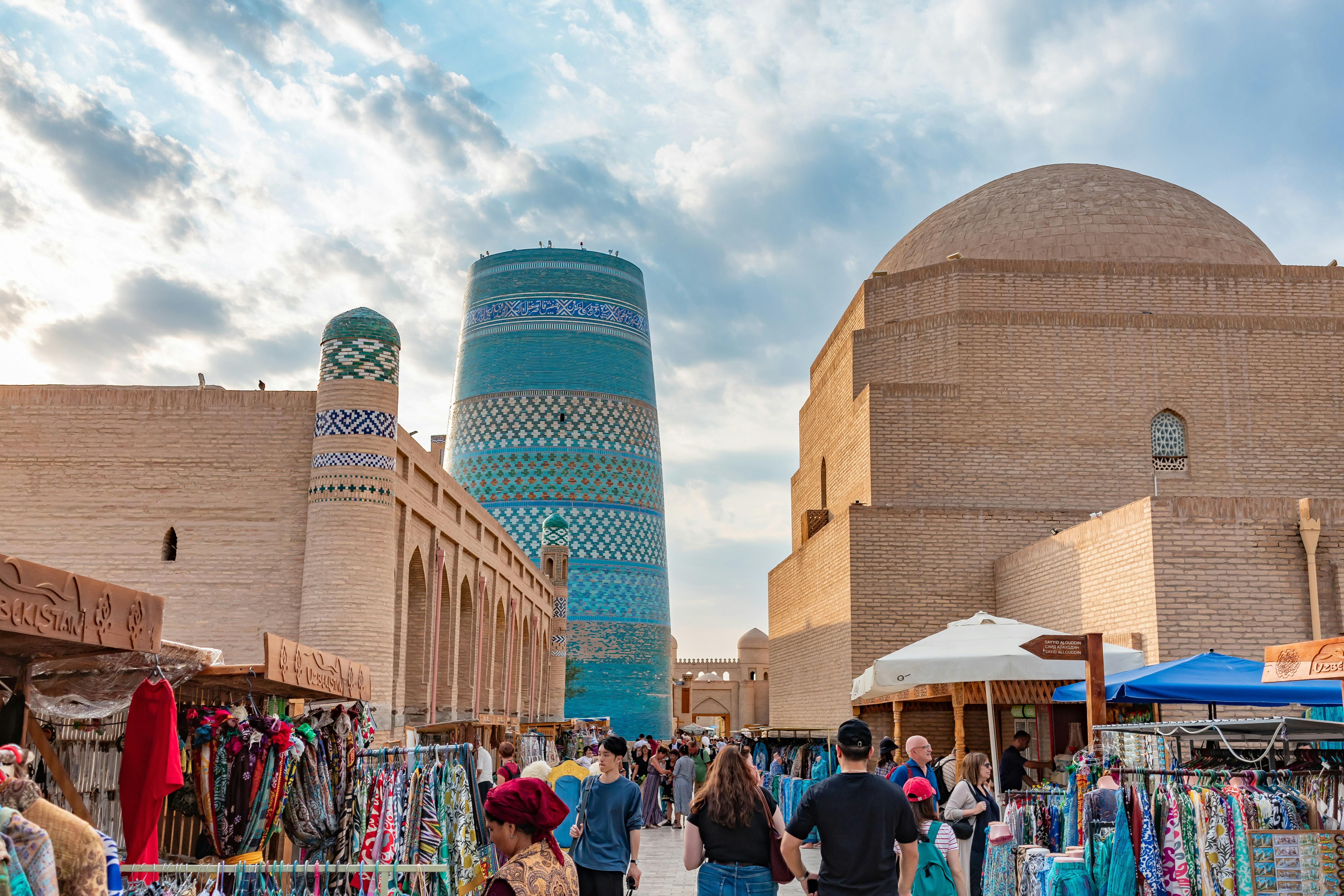 Markedsplads i Uzbekistan