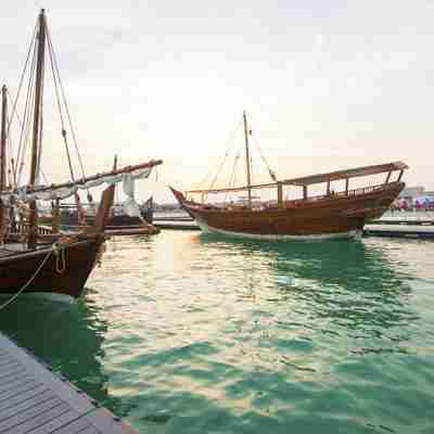 I:\AXUMIMAGES\Mellemøsten\Qatar\Doha City - Dhows at Katara Cultural Village