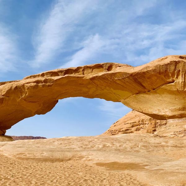 Stenformationer i ørkenen